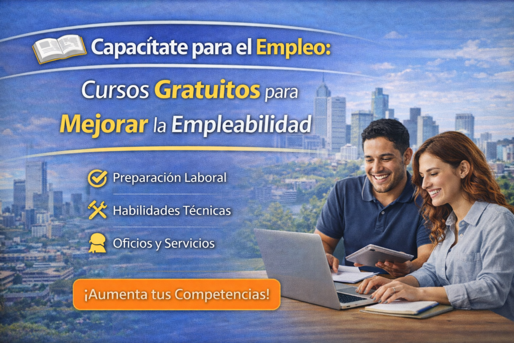 📖 Capacítate para el Empleo: Cursos Gratuitos para Mejorar la Empleabilidad